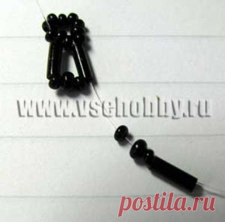 Бусина из стекляруса и бисера своими руками