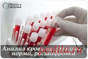 Анализ крови на гормоны — норма, расшифровка | Лучшие рецепты с фото