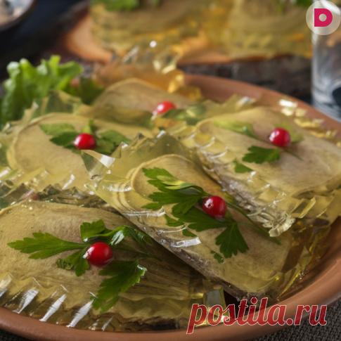 Заливное из говяжьего языка - рецепт, как приготовить в домашних условиях