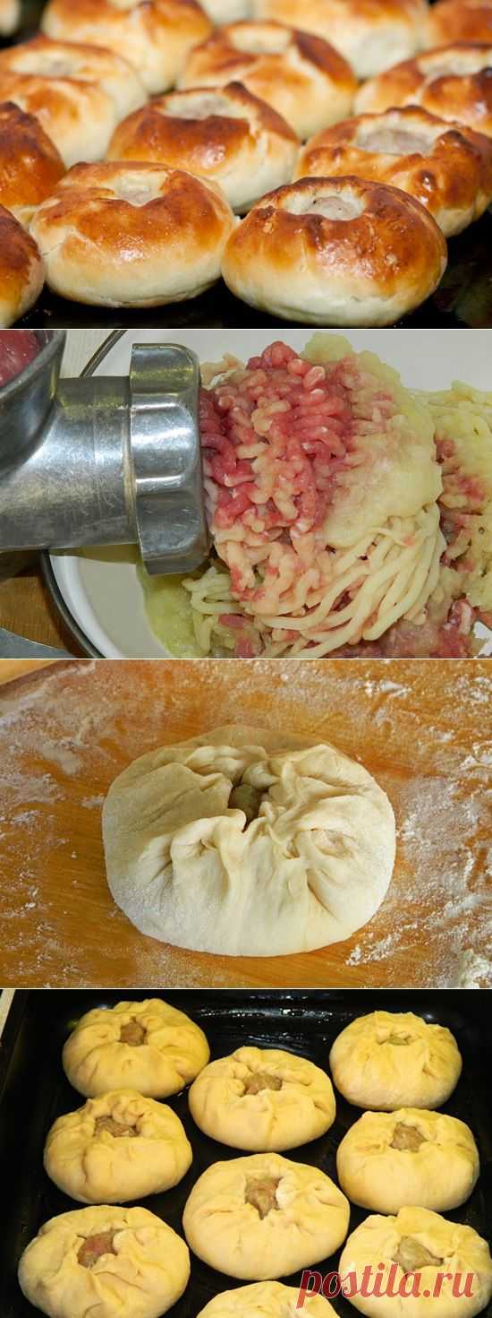 Сочные беляши в духовке