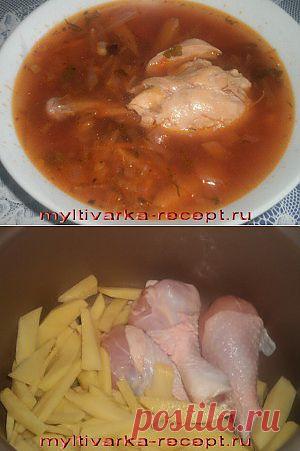 борщ с черносливом в мультиварке вкусный и простой рецепт | Готовим в мультиварке