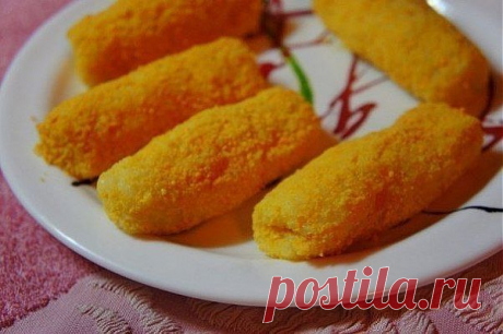 Картофельные палочки с сыром | Веб Рецепт