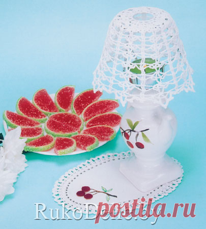Комплект ''Ягодка'' :: Украшение интерьера:: Вязание крючком/Crocheting decor :: RukoDelie.by