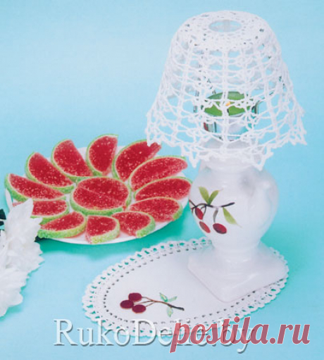 Комплект ''Ягодка'' :: Украшение интерьера:: Вязание крючком/Crocheting decor :: RukoDelie.by