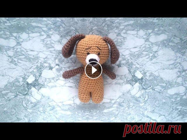 Мастер-класс: вяжем собачку крючком МК туловище Голова: 1: 6 СБН 2: 6 ПР (12) 3: (1 СБН, ПР)*6 (18) 4: (2 СБН, ПР)*6 (24) 5: (3 СБН, ПР)*6 (30) 6: (4 СБН, ПР)*6 (36) 7: (5 СБН, ПР)*6 (42...