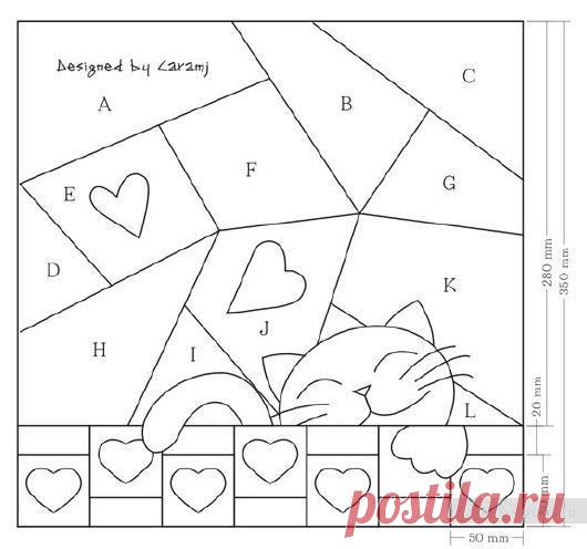 Подушка со схемой! - Блог. Галина Бабкова - Группы Мой Мир