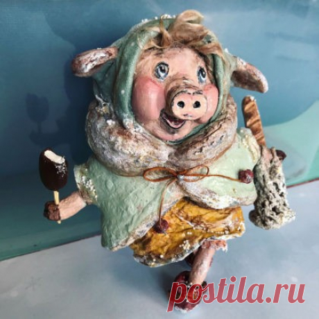 🐖 Символ нового года своими руками: 15 вариантов поросят