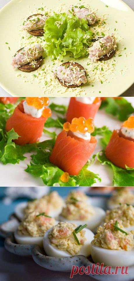 Холодные рыбные закуски на Рождество | БУДЕТ ВКУСНО!