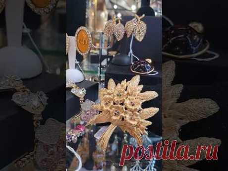 Тяжёлый люкс 😋 Изучайте винтажную брендовую бижу💁‍♀️#video #fashion #bijoux #vintage #style #sorts