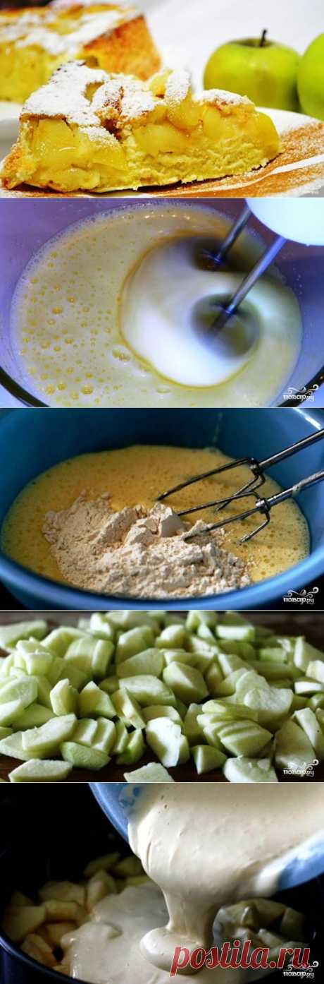 Шарлотка в духовке - пошаговый кулинарный рецепт на Повар.ру