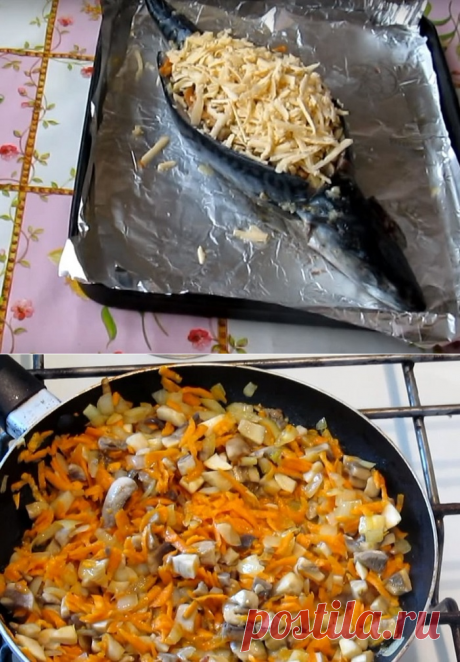 Фаршированная скумбрия- на праздничный стол, и в обычную жизнь