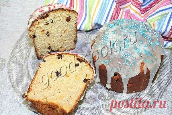 Молочный кулич (на сухом молоке). Рецепт приготовления