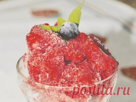 Гранита – освежающий ягодный десерт | Wclub.ru