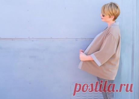 Одно женское кимоно из двух мужских рубашек! Мастер-класс. - Шитье - Женский Мир