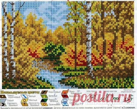 Ниточка - иголочка: Вышивка крестом