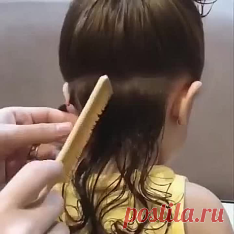 Причёска для принцессы