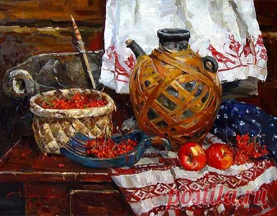 Художник Кирилл Дацук|Деревенский натюрморт