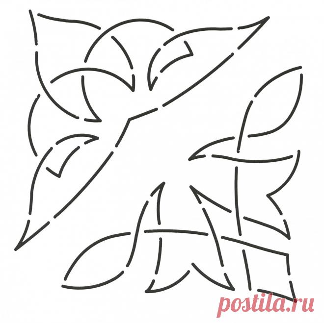 Quilt Stencil Triangular Trick Triangle Triumph 5in By Walner, Hari