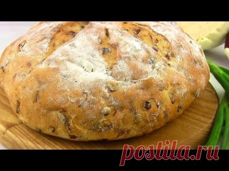 Простой,но Необычный Домашний ХЛЕБ!!Мягкий с хрустящей корочкой