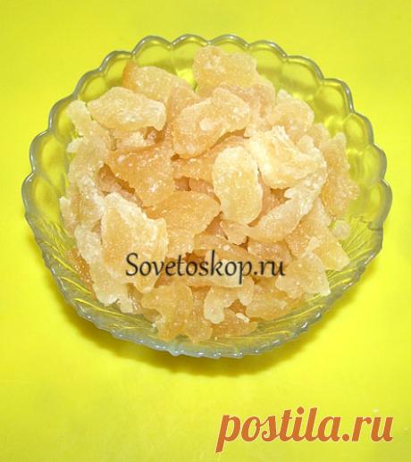 Цукаты из дынных корок - Советоскоп