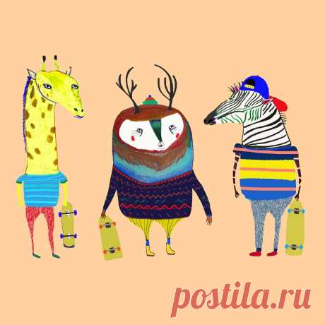 animal illustrations, illustrator, kids decor, childrens wall art, nursery decor, art prints, wholesale, character design, fashion, - Ashley Percival Illustration