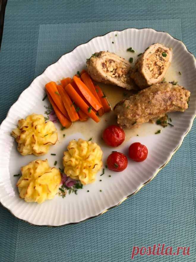 Emilia Rischak - Herzoginkartoffeln . ————————————— Розеточки з...