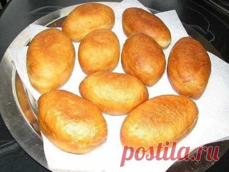 Очень вкусные и пышные пирожки к завтраку.