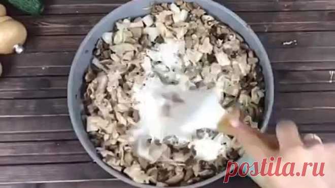 ЖУЛЬЕН С КУРИЦЕЙ И ГРИБАМИ!