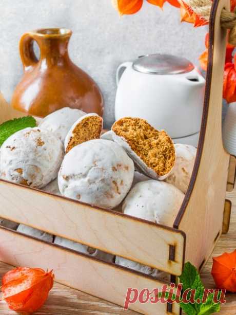 Рецепт мягких пряников в глазури на Вкусном Блоге