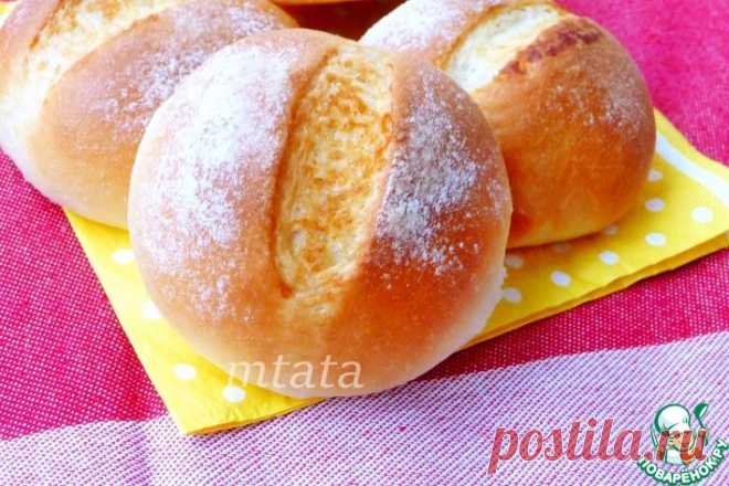 Французские булочки со сливочным маслом Кулинарный рецепт