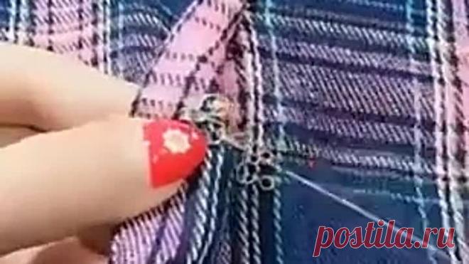 Красивые советы по ремонту одежды