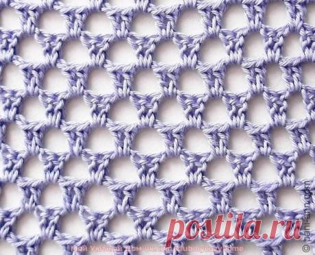 Разные сетки крючком