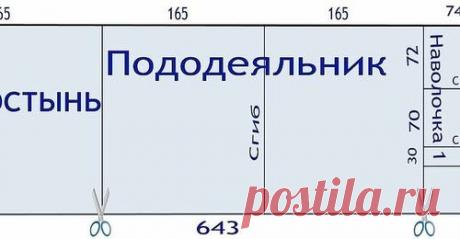 РАСКРОЙ ПОСТЕЛЬНОГО БЕЛЬЯ