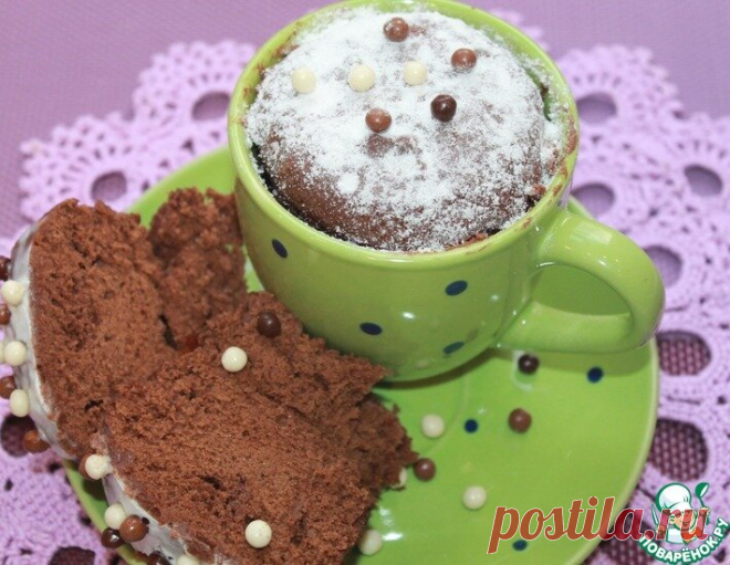 Кекс в чашке 