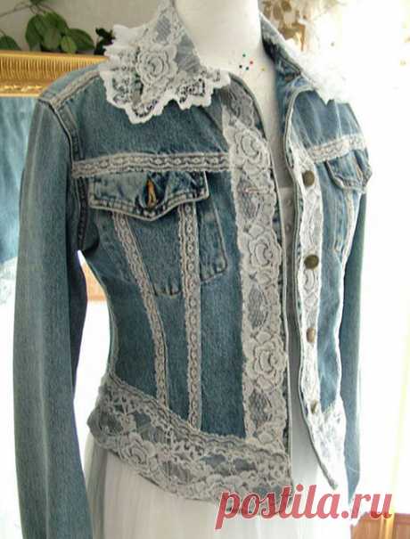 Многообразный декор джинсовых курток: 30 интересных вариантов… Когда хочется придать изюминку!
