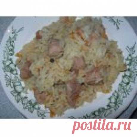 Плов со свининой Кулинарный рецепт