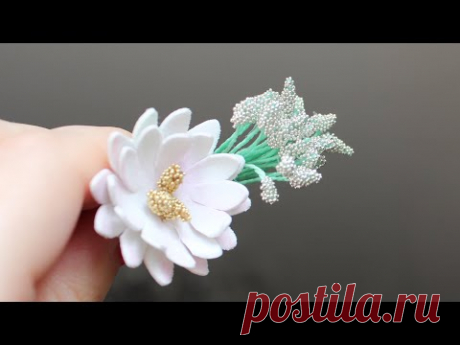 Тычинки для цветов своими руками / DIY Flower Stamens - YouTube