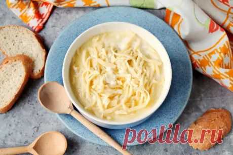 Даже вкуснее, чем в детстве! Готовим молочный суп с домашней лапшой