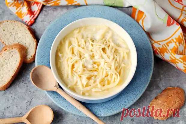 Даже вкуснее, чем в детстве! Готовим молочный суп с домашней лапшой