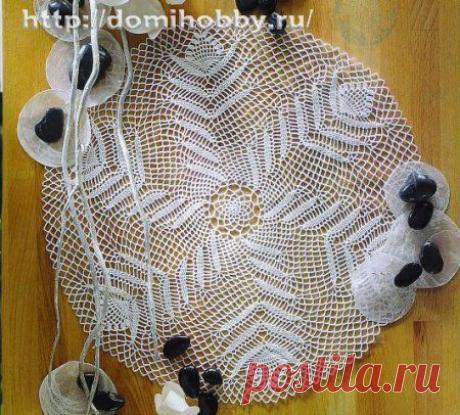 Эффектные салфетки, связанные крючком — Рукоделие