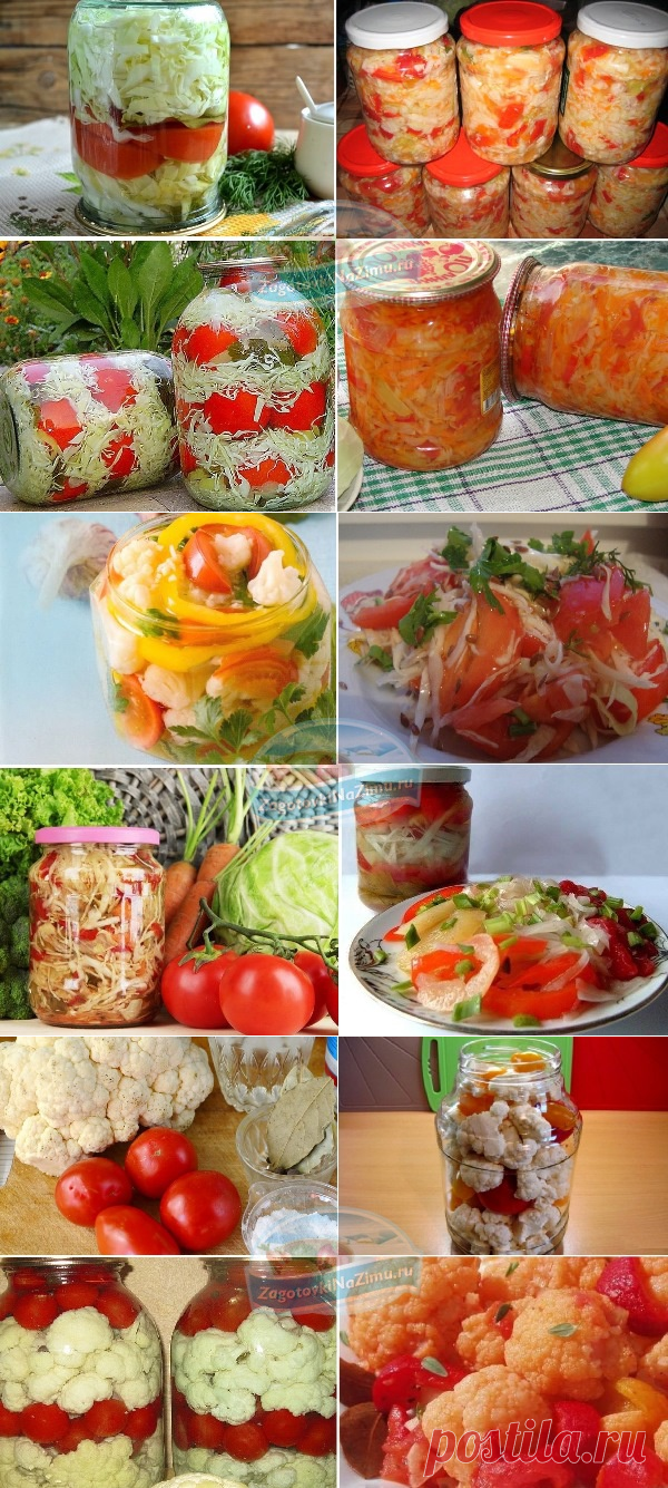 Очень вкусная капуста с помидорами на зиму: золотые рецепты с фото