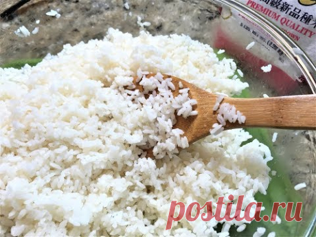 РИС ДЛЯ СУШИ. Правильный Рецепт. Получается Всегда! How to Cook Rice for Sushi
