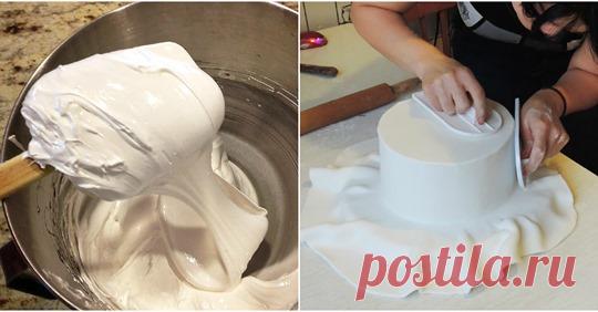 Домашня мастика, яка гарно підійде для прикрашення кулінарних виробів. | Огляд