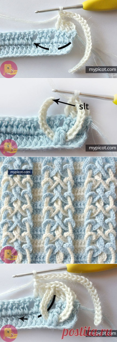 Неповторимый узор крючком — Сделай сам, идеи для творчества - DIY Ideas