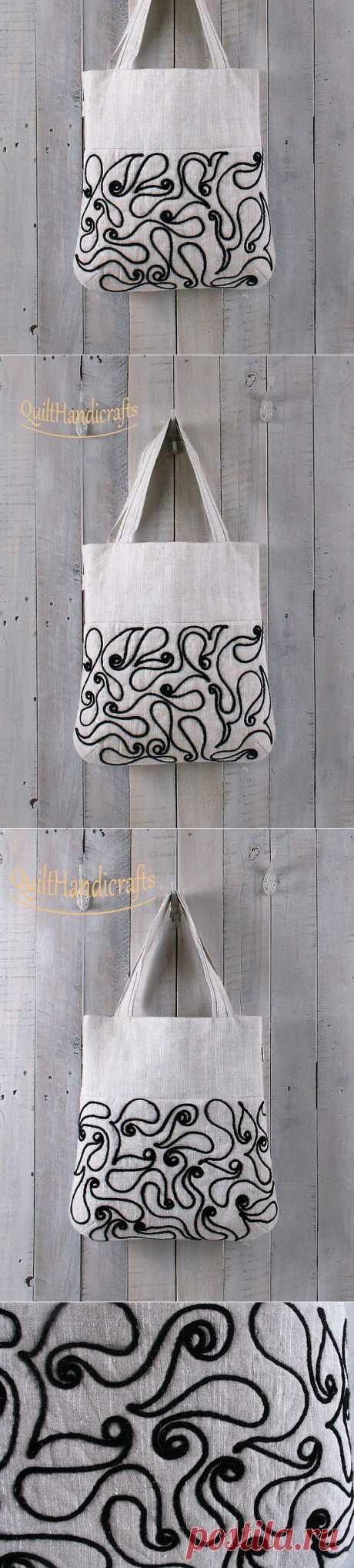 Beautiful bag for women Light bag with a by QuiltHandicrafts