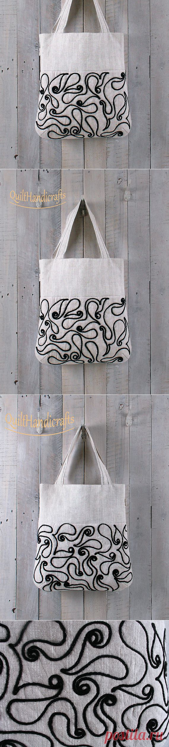 Beautiful bag for women Light bag with a by QuiltHandicrafts