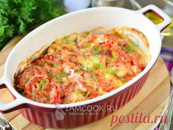 Рыба по-французски в духовке — рецепт с фото Стандартное блюдо