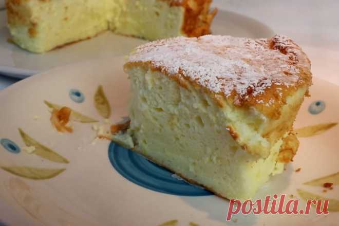 Пирог на йогурте: вкусный, простой, пышный как облачко