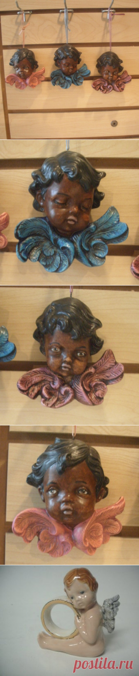 African American Angel Ornament Black Angel Ornaments Cute boy | Etsy