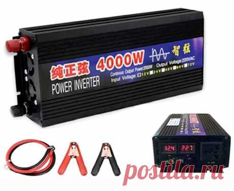 Преобразователь напряжения для автомобиля Pure Sine Wave Inverter